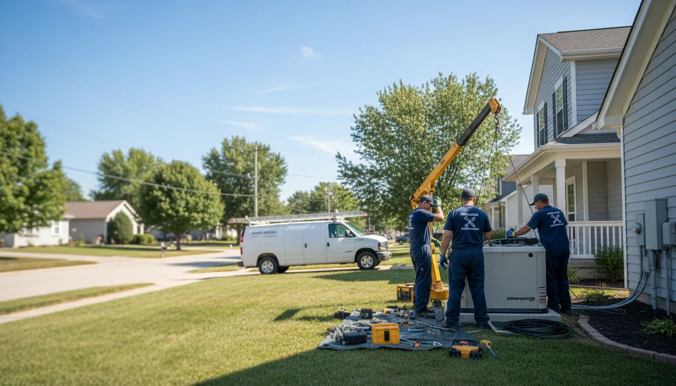 Generator Installation in Dana, IL near me